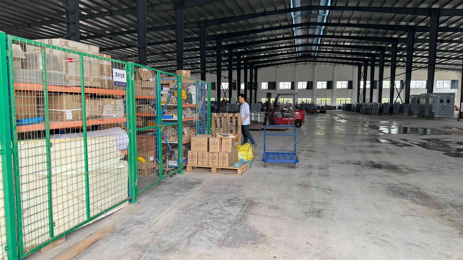 Manufacturing facility interior in Zhaoqing, Guangdong
